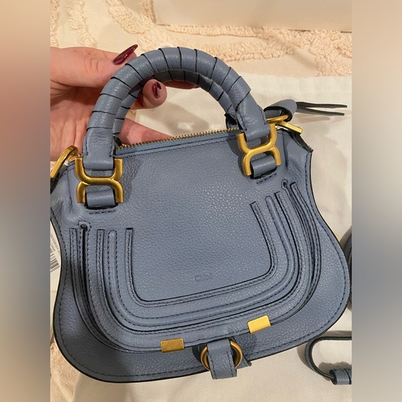 Chloe Marcie mini satchel crossbody bag - Picture 10 of 16